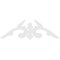 Ekena Millwork Pitch Milton Architectural Grade PVC Gable Pediment, 60"W x 22 1/2"H x 1"P (9/12) GPP060X023X100MIL - alternate 2